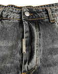 FLARE DENIM DEGRADE' GRAY WASH