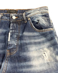 BLUE BAGGY BIG OVER SHAPING