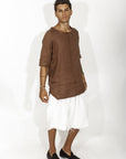 LINEN SHORTS