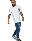 "B" LOVE WHITE TEE