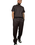 BROWN POCKET TEE