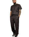 BROWN POCKET TEE