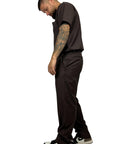 BROWN POCKET TEE