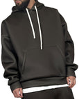 BROWN SCUBA OVER HOODIE