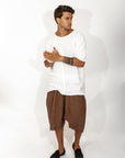 LINEN SHORTS