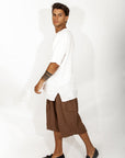LINEN SHORTS