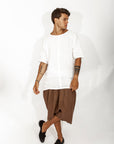 LINEN SHORTS