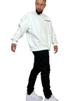 INCOMPREHENYBLE WHITE CREWNECK