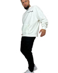 INCOMPREHENYBLE WHITE CREWNECK
