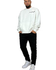 INCOMPREHENYBLE WHITE CREWNECK