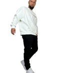 INCOMPREHENYBLE WHITE CREWNECK