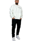 INCOMPREHENYBLE WHITE CREWNECK