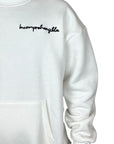 INCOMPREHENYBLE WHITE CREWNECK