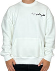 INCOMPREHENYBLE WHITE CREWNECK