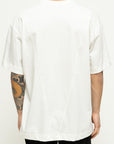 MUSTACHE WHITE TEE