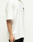 MUSTACHE WHITE TEE
