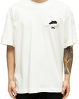 MUSTACHE WHITE TEE