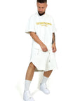 ENVIRONMENTAL WHITE SHORTS