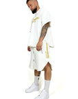 ENVIRONMENTAL WHITE SHORTS