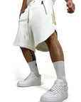 ENVIRONMENTAL WHITE SHORTS