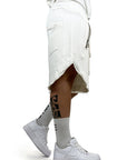 ENVIRONMENTAL WHITE SHORTS