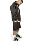 BROWN SCUBA OVER HOODIE