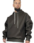 BROWN SCUBA OVER HOODIE