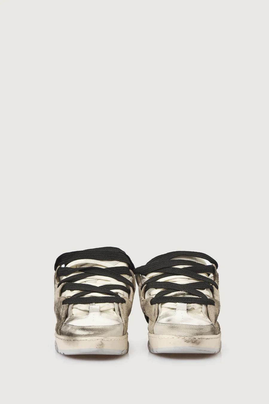 SANTHA X PAURA MODEL 1 - CREAMOFF WHITE DESTROYED