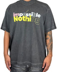 IMPOSSIBLE GREY WASH TEE