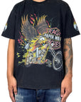 EAGLE RIDE TEE - BLACK