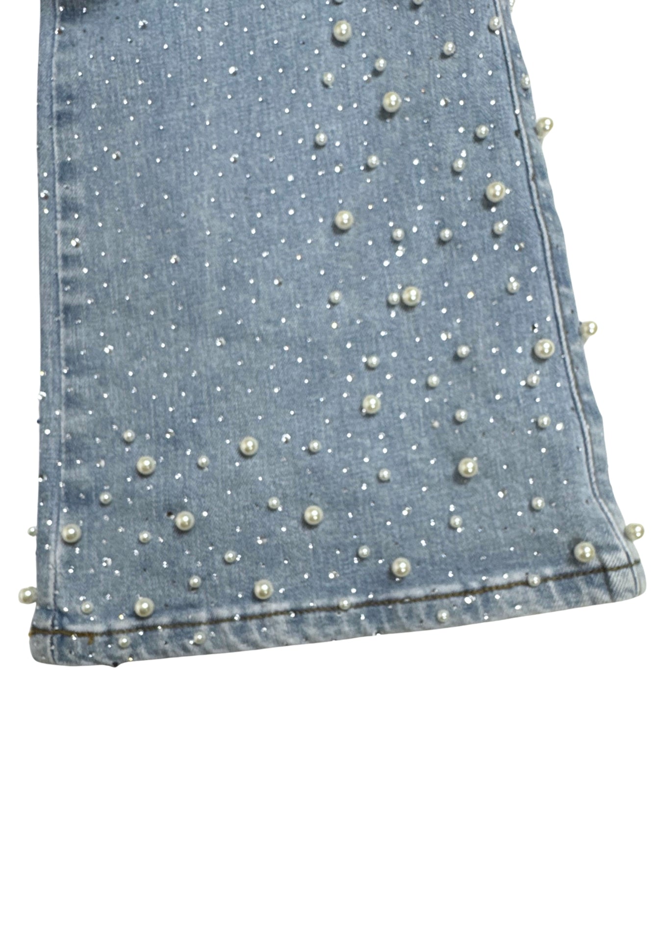PEARL CRYSTAL BLUE DENIM