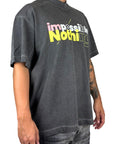 IMPOSSIBLE GREY WASH TEE