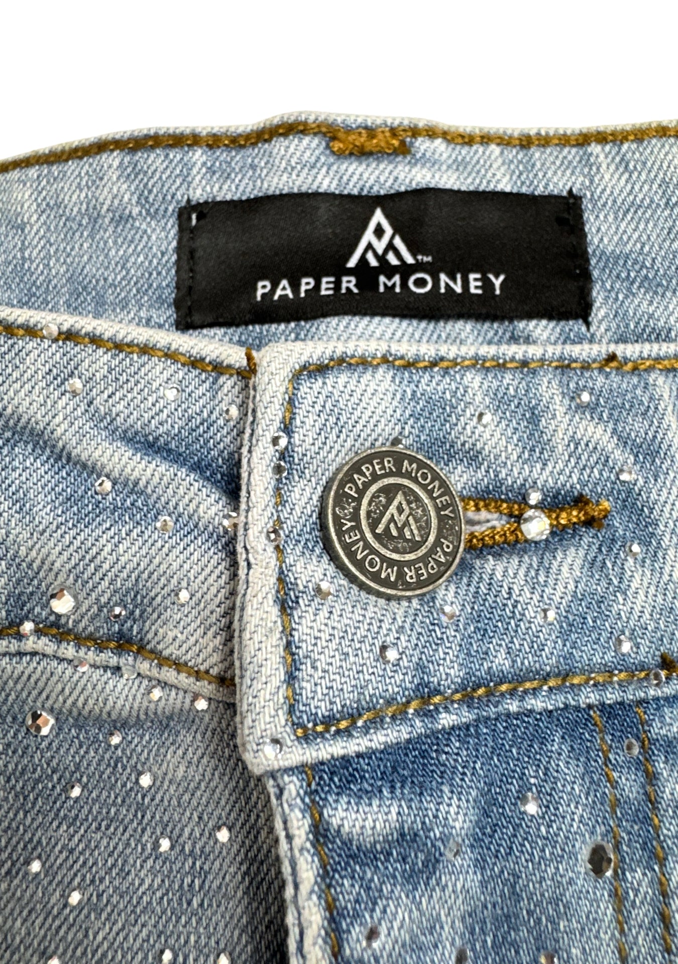 PEARL CRYSTAL BLUE DENIM