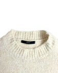 BEIGE CREW NECK SWEATER