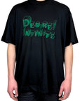 INFINITE EMBROIDERY BLACK TEE