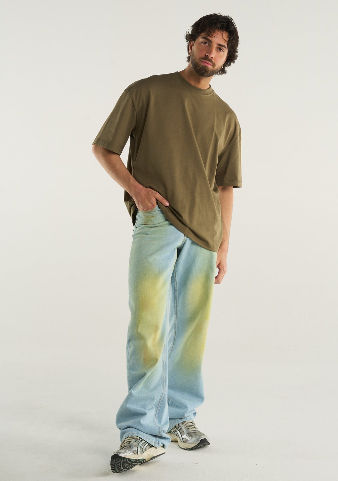 RED CLAY COURT BAGGY