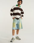 RED CLAY COURT SHORTS