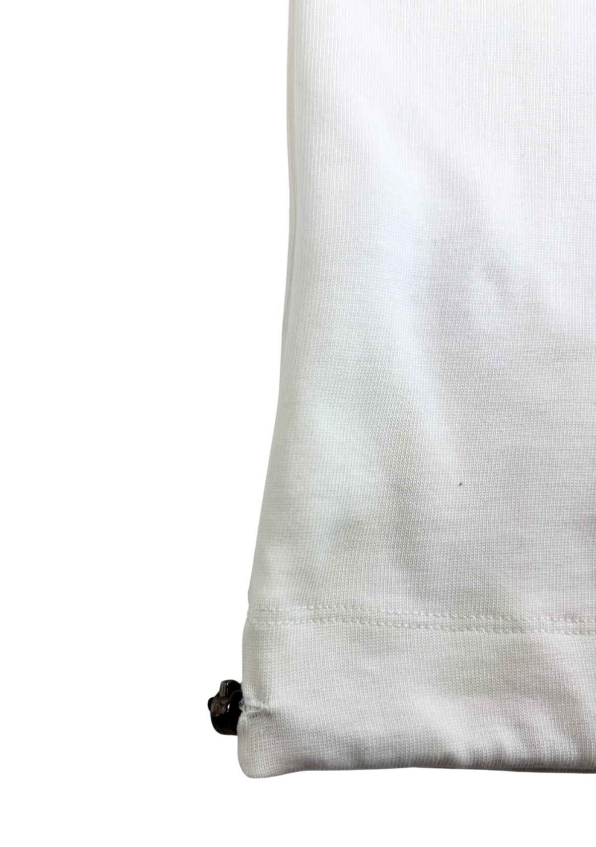 WHITE ESSENTIAL LABEL TEE