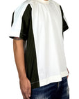 WHITE NYLON TEE