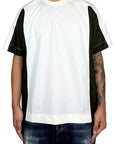 WHITE NYLON TEE