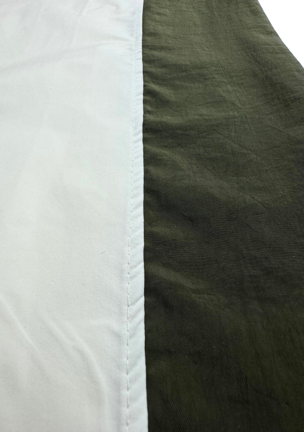 WHITE NYLON TEE