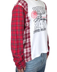 THERMAL PANNELD FLANNEL WHITE