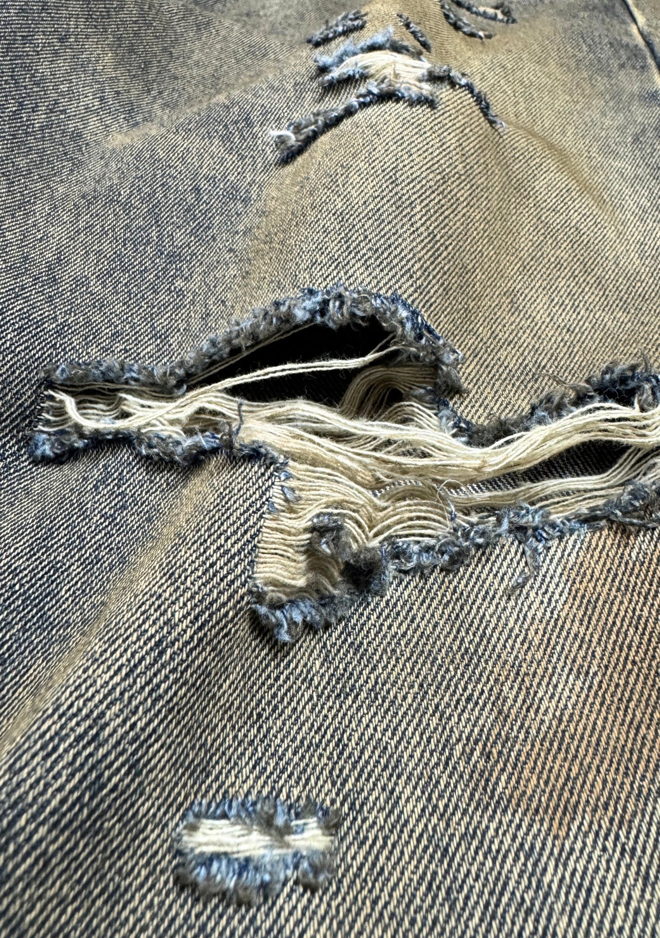 ORIGINAL DENIM BURNT WASH