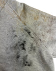 GREY SPRAYED HOODIE