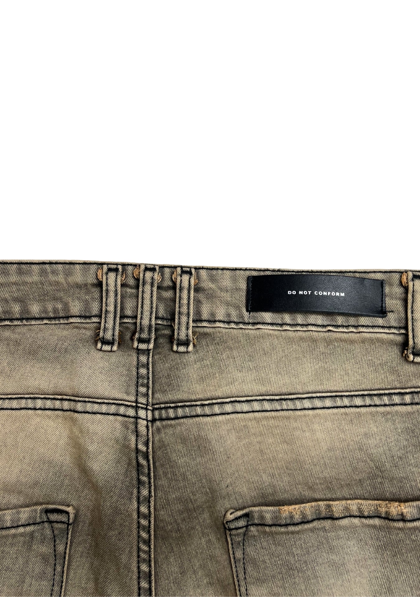 LIGHT GREY BIKER - CAMOMILE DIRTY