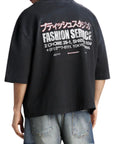 FASHION SERVICE BLACK TEE
