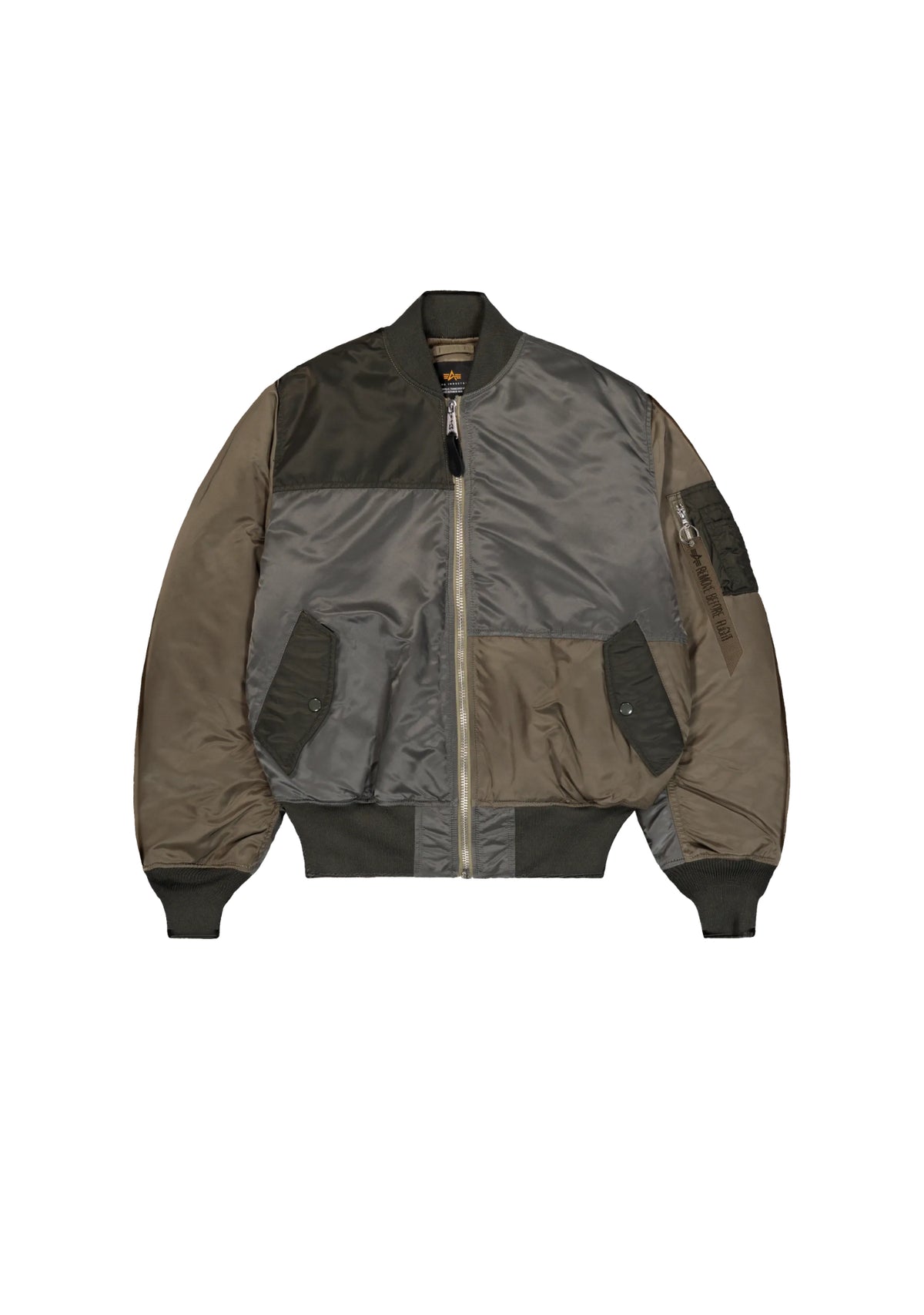 MA-1 TRICOLOR LOOSE BOMBER JACKET