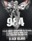 984 BUTTERFLY BLACK TEE