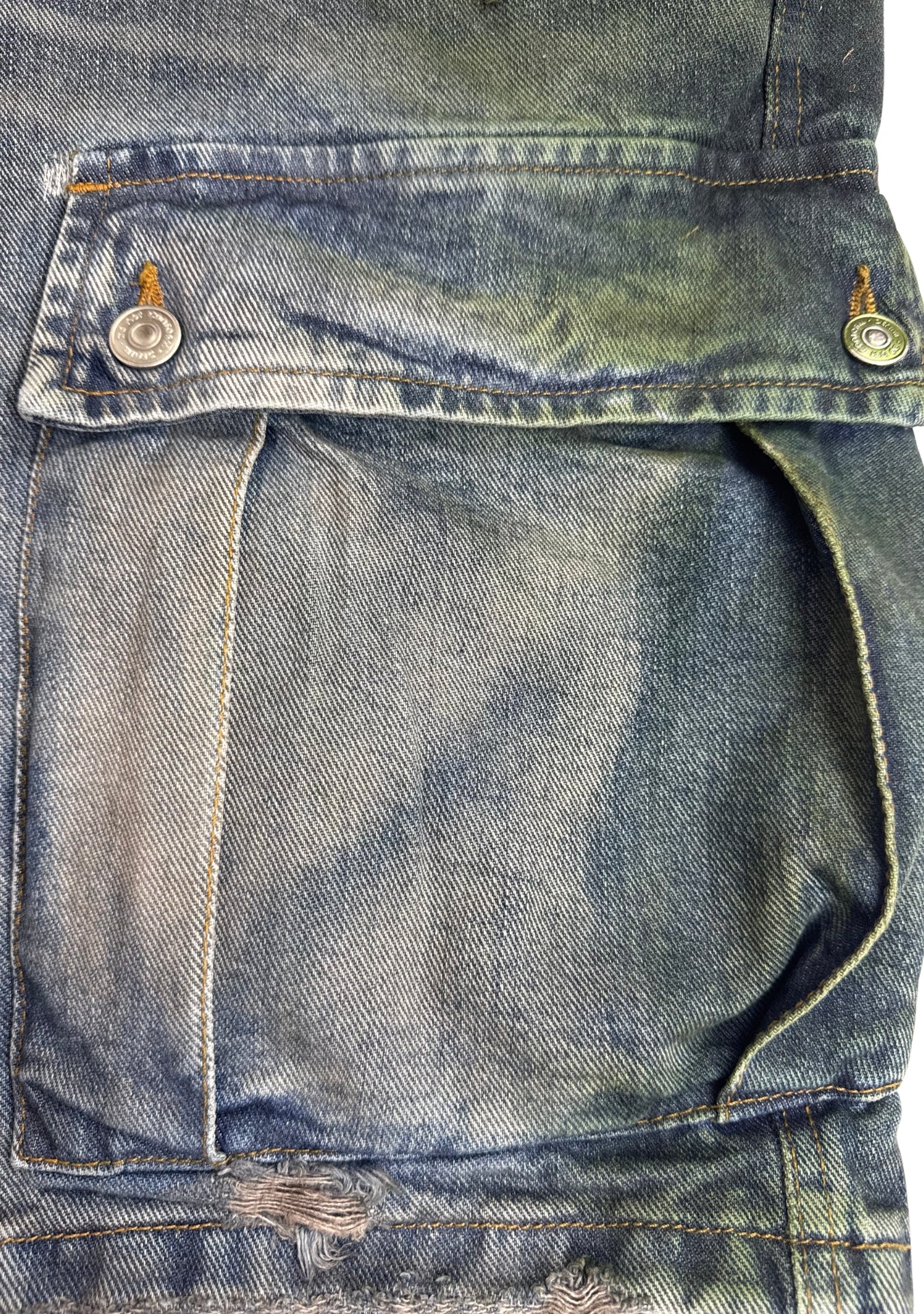 CARGO BLUE MILITARY GREEN PIGMENT