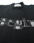 BEGIN BLACK TEE